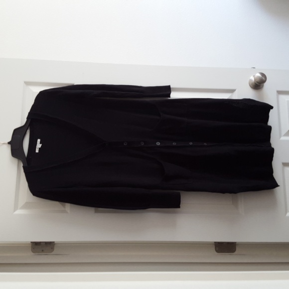 American Eagle long black cardigan - Picture 3 of 11